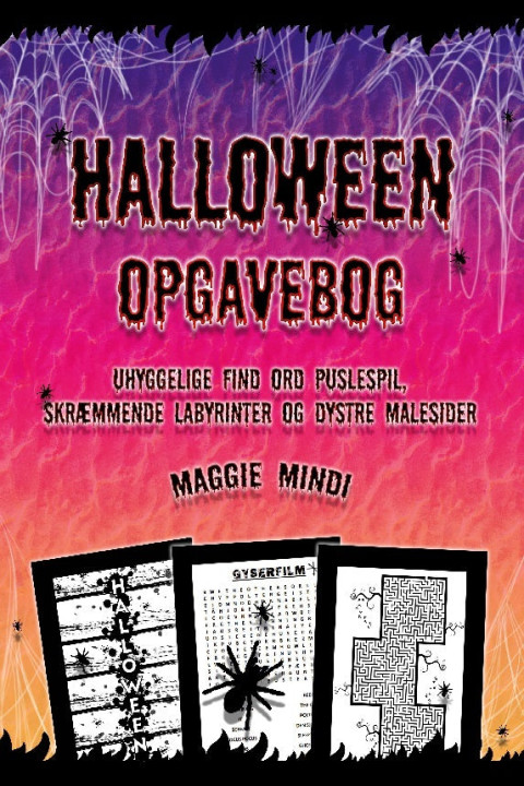 Omslag: Halloween Opgavebog