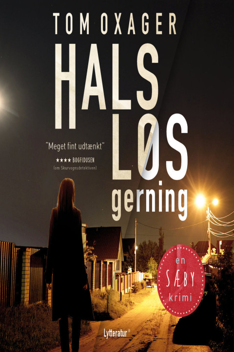 Omslag: Halsløs gerning