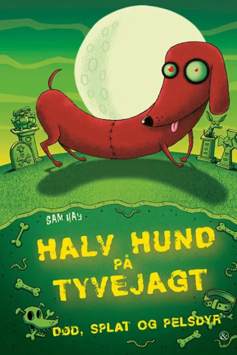Omslag: Halv hund på tyvejagt
