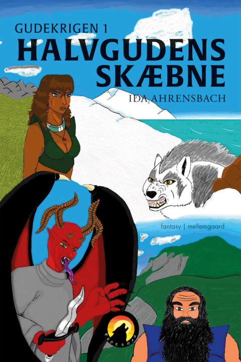 Omslag: Halvgudens skæbne