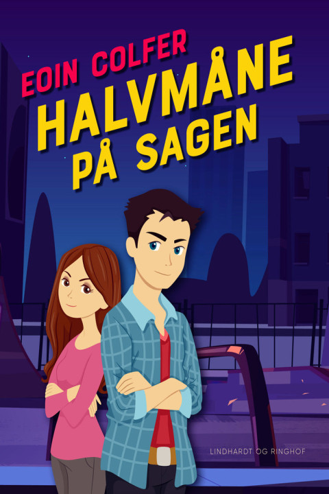 Omslag: Halvmåne på sagen