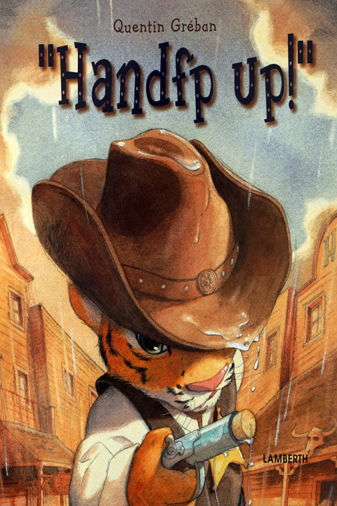Omslag: "Handfp up!"