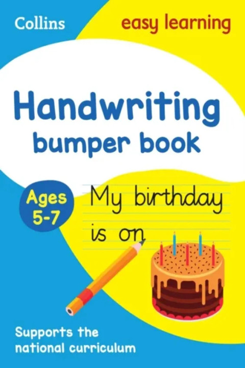 Omslag: Handwriting Bumper Book Ages 5-7 - Ideal for Home Learning