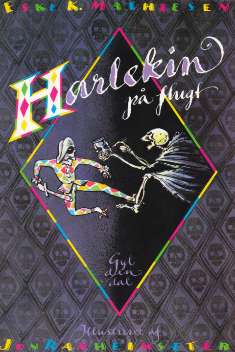 Omslag: Harlekin på flugt