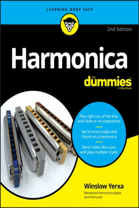 Omslag: Harmonica for Dummies