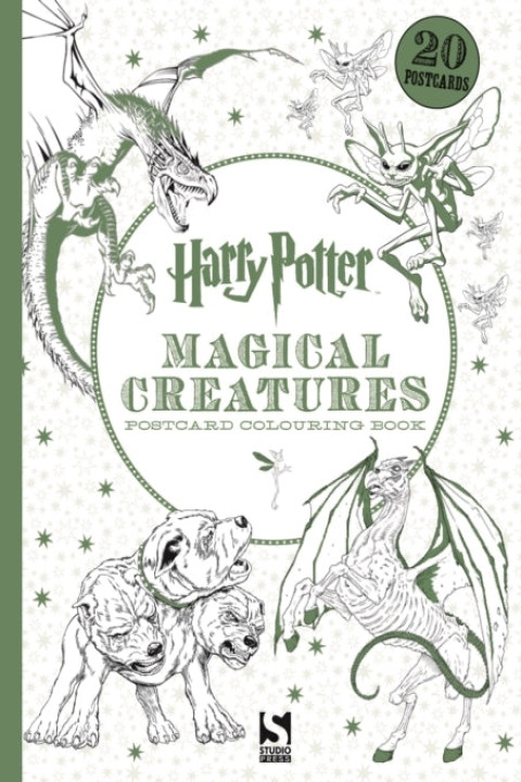 Omslag: Harry Potter Magical Creatures Postcard Book