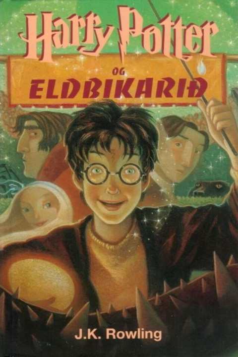 Omslag: Harry Potter og eldbikariÃ°