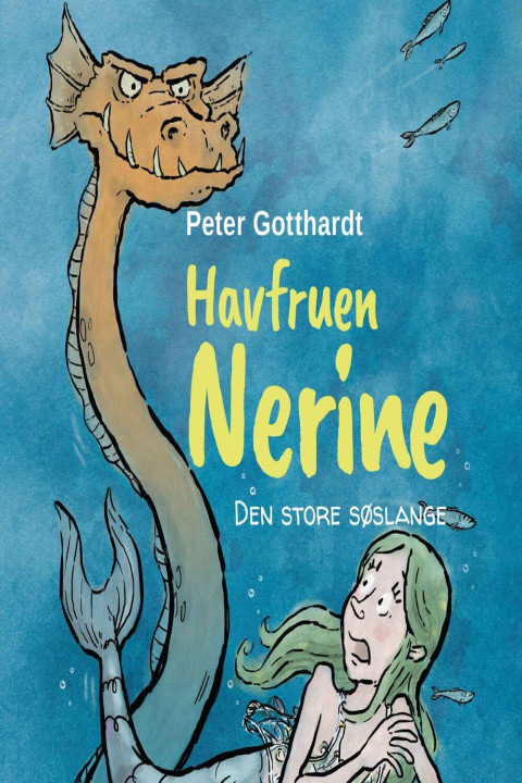 Omslag: Havfruen Nerine 2: Den store søslange