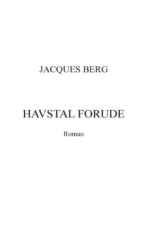 Omslag: Havstal forude