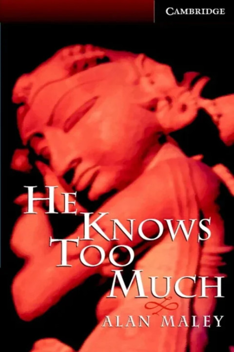 Omslag: He Knows Too Much