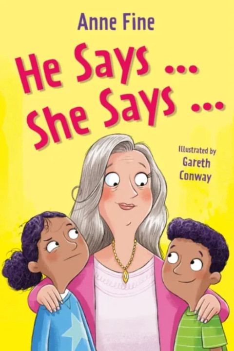 Omslag: He SaysShe Says
