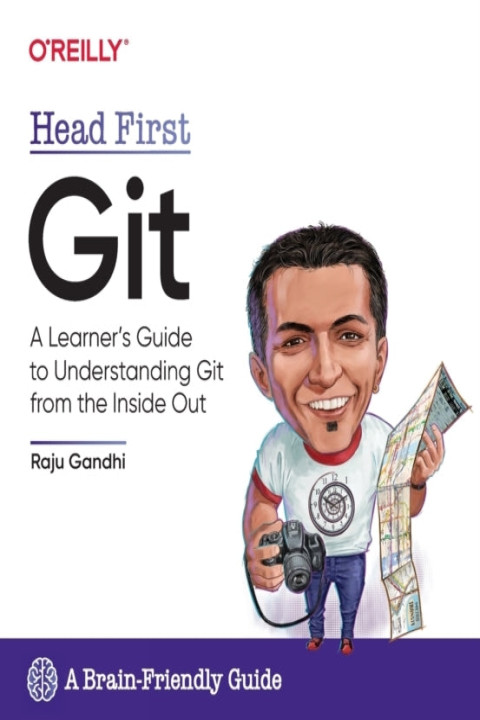 Omslag: Head First Git