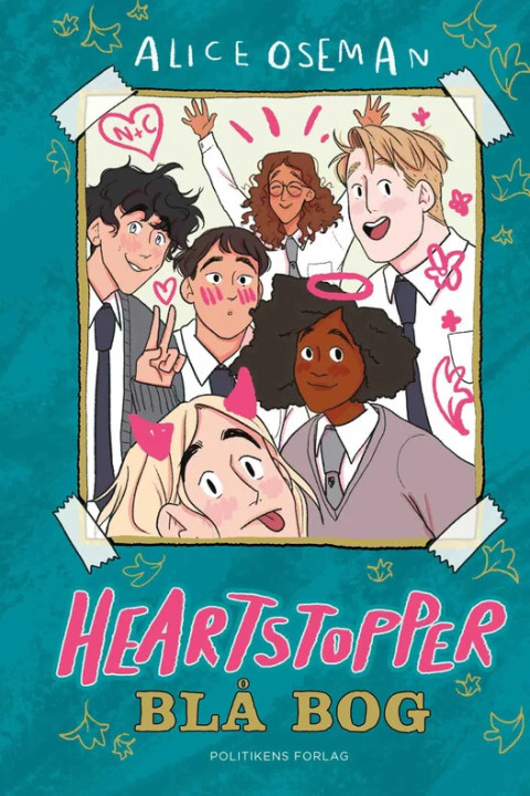 Omslag: Heartstopper Blå Bog