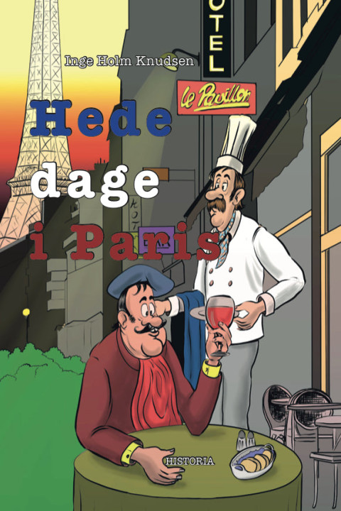 Omslag: Hede dage i Paris