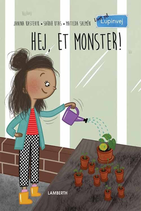 Omslag: Hej, et monster!