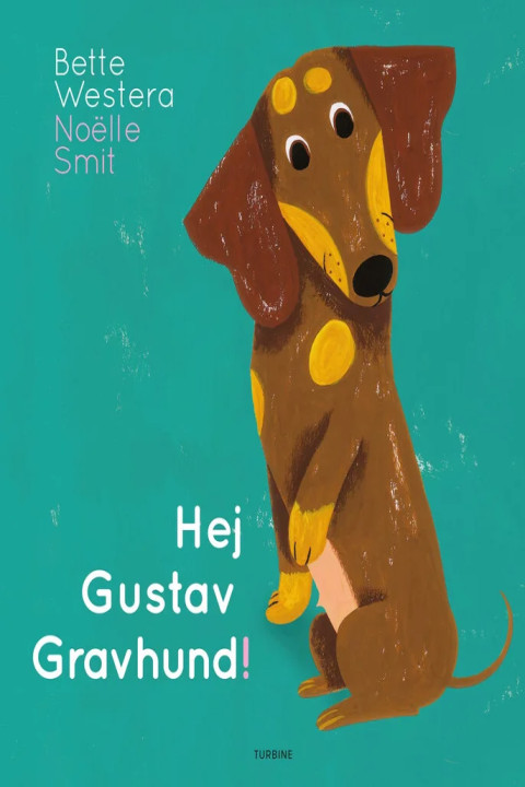 Omslag: Hej Gustav Gravhund!