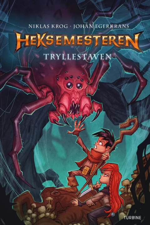 Omslag: Heksemesteren - Tryllestaven