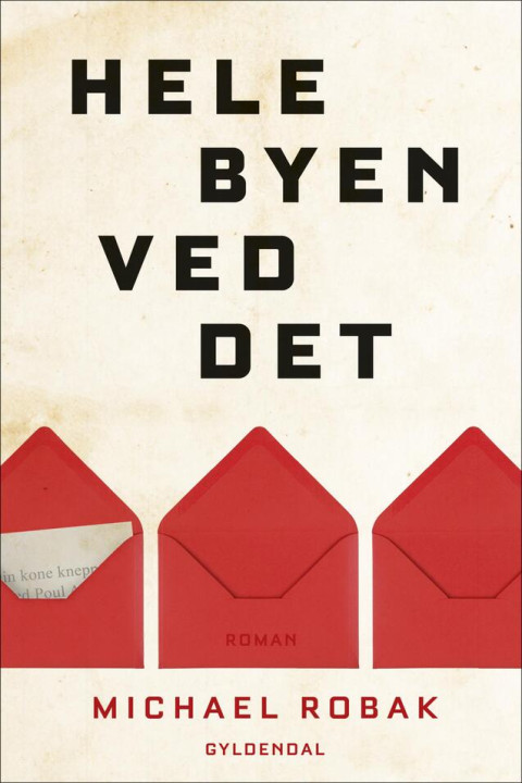 Omslag: Hele byen ved det