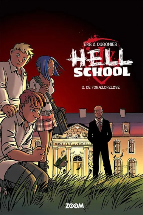 Omslag: Hell School 2: De forældreløse