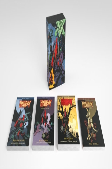 Omslag: Hellboy Omnibus Boxed Set