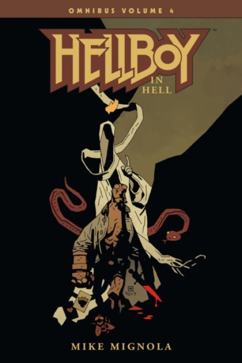 Omslag: Hellboy Omnibus Volume 4: Hellboy in Hell
