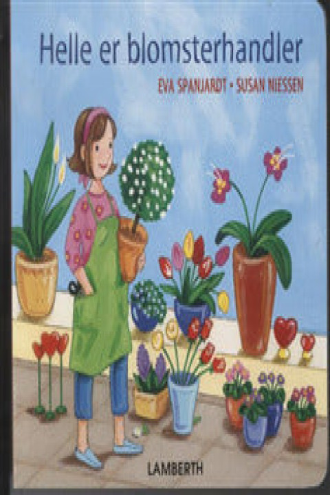 Omslag: Helle er blomsterhandler
