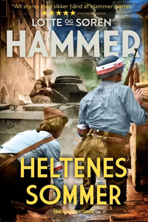 Omslag: Heltenes sommer