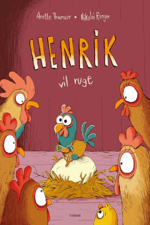 Omslag: Henrik vil ruge