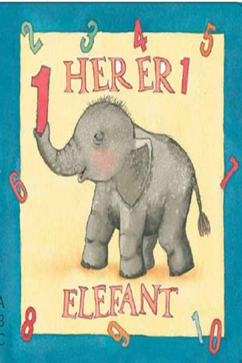 Omslag: Her er 1 elefant