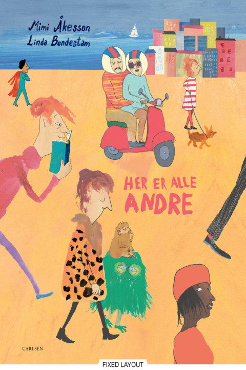 Omslag: Her er alle andre