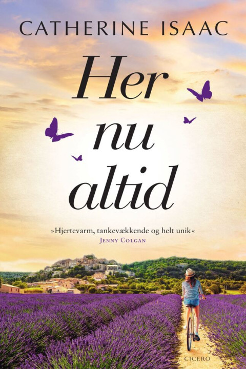Omslag: Her, nu, altid