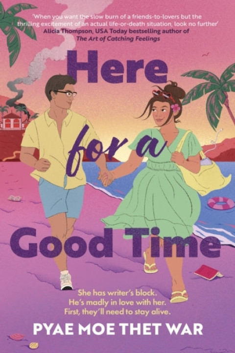 Omslag: Here for a Good Time