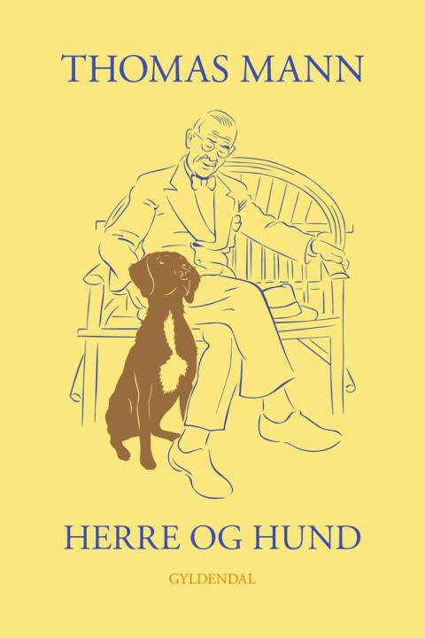 Omslag: Herre og hund