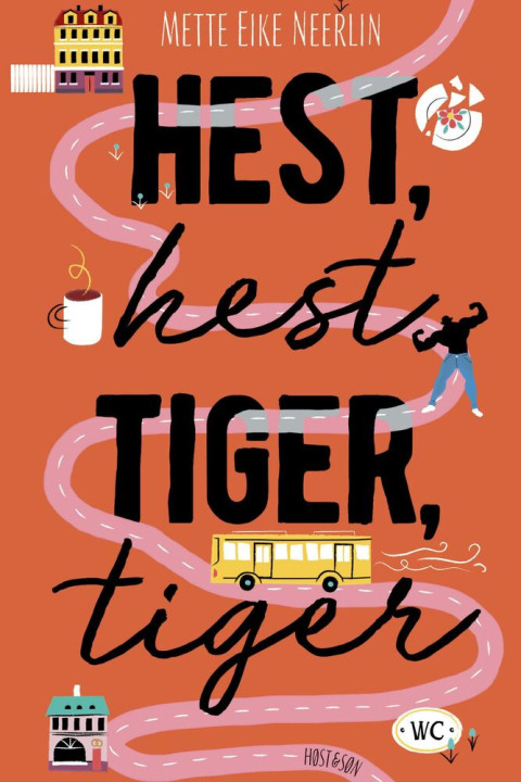 Omslag: Hest, hest, tiger, tiger