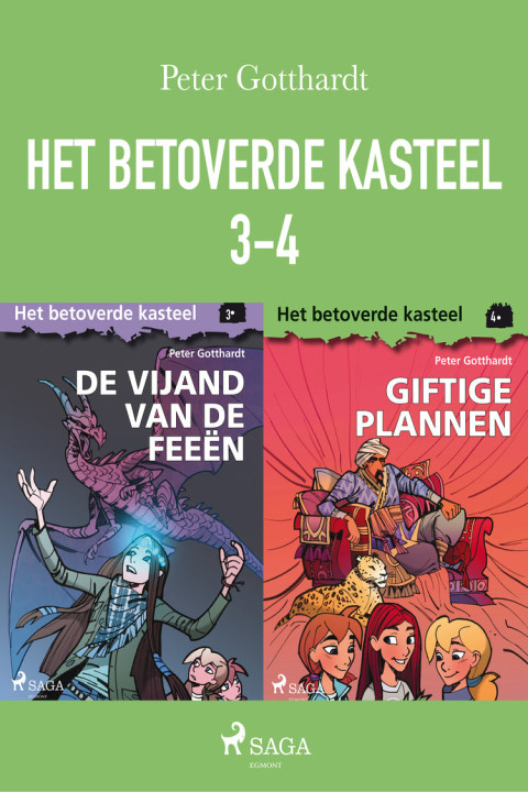 Omslag: Het betoverde kasteel 3-4
