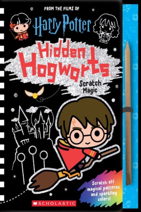 Omslag: Hidden Hogwarts: Scratch Magic