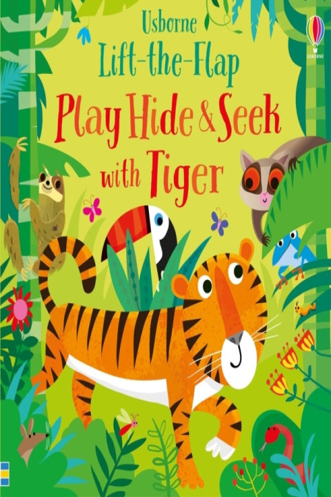 Omslag: Hide and Seek in the Jungle BB