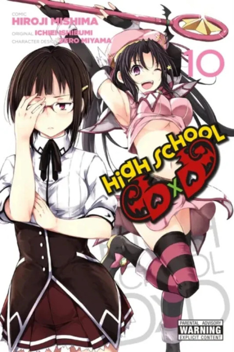 Omslag: High School DxD, Vol. 10