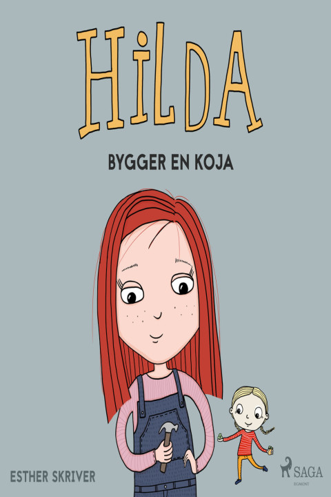Omslag: Hilda bygger en koja