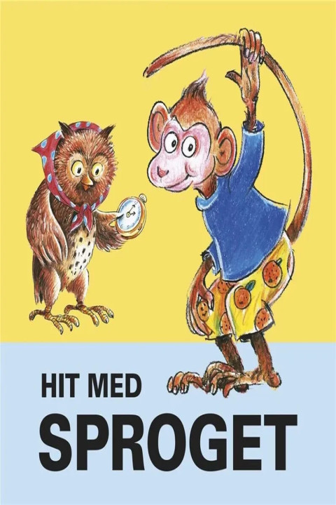 Omslag: Hit med sproget