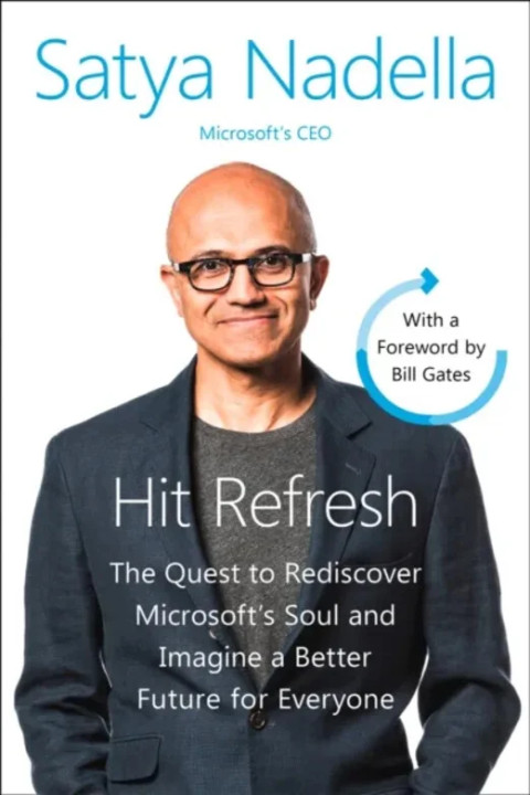 Omslag: Hit Refresh - A Memoir by Microsofts CEO
