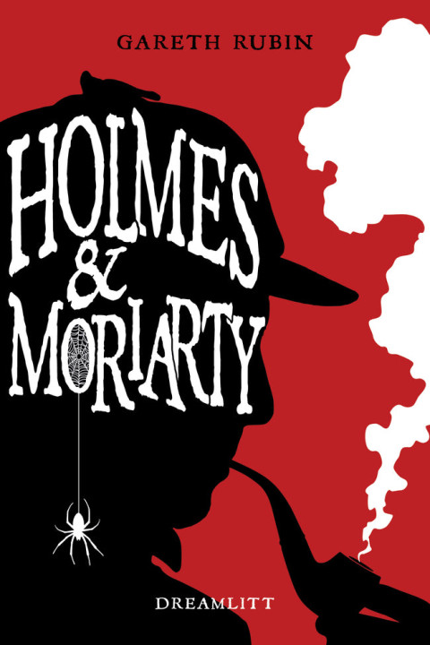Omslag: Holmes og Moriarty