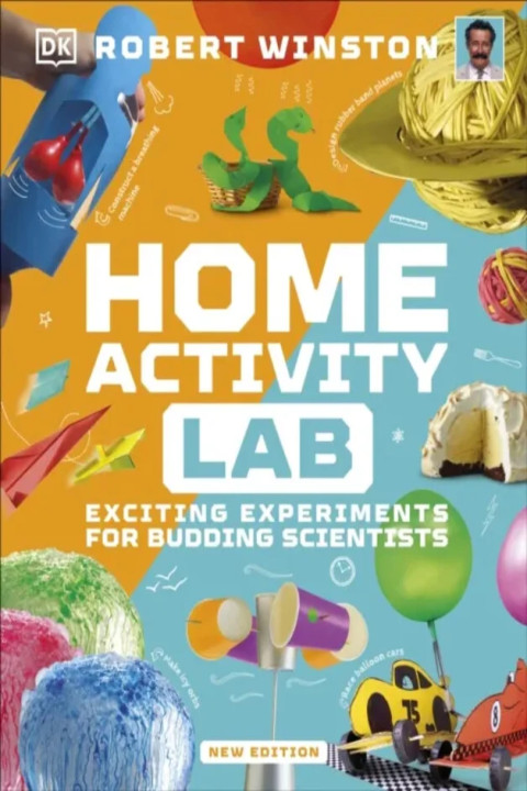 Omslag: Home Activity Lab - Exciting Experiments for Budding Scientists