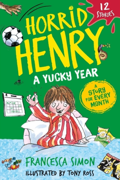 Omslag: Horrid Henry a Yucky Year
