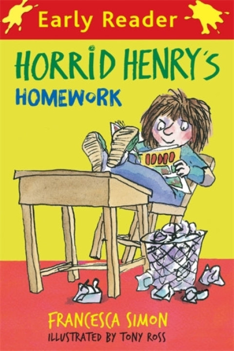 Omslag: Horrid Henry Early Reader: Horrid Henry's Homework