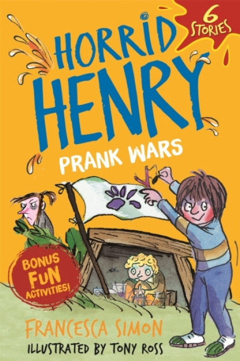 Omslag: Horrid Henry: Prank Wars!