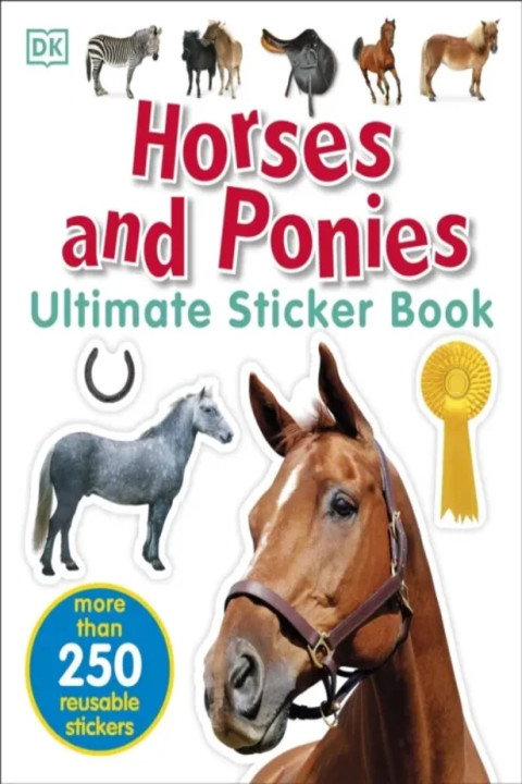 Omslag: Horses and Ponies Ultimate Sticker Book