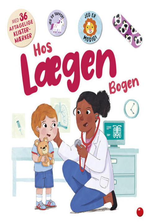 Omslag: Hos lægen-bogen