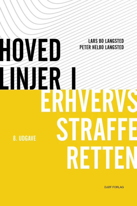 Omslag: Hovedlinjer i Erhvervsstraffer