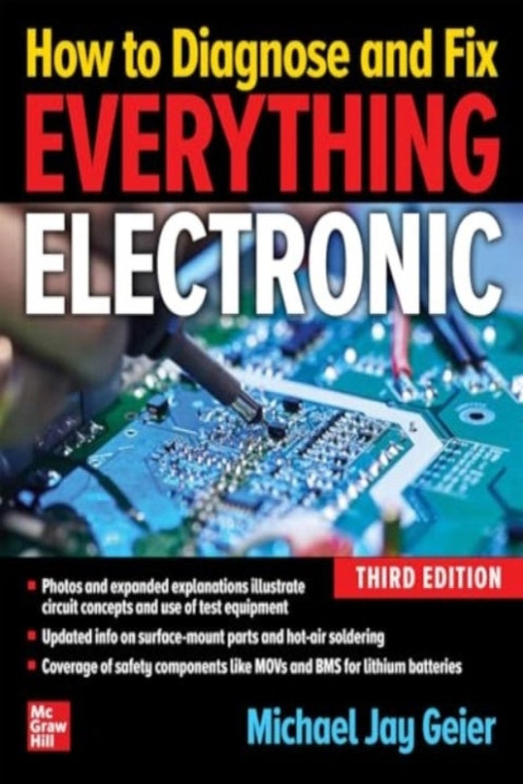 Omslag: How to Diagnose and Fix Everything Electronic, Third Edition